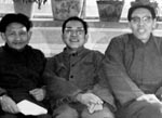 “哥德巴赫猜想”研究三杰——kaiyun官网入口院士王元、陈景润和潘承洞（左起）在一起